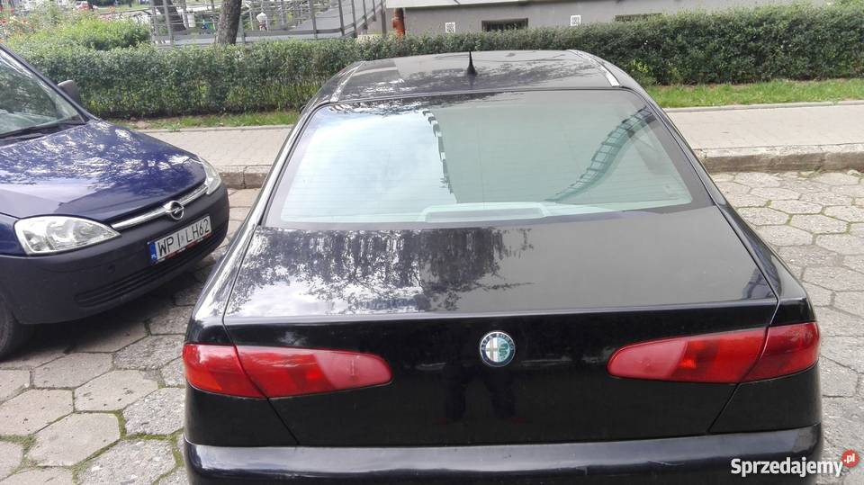 sprzedam alfa romeo 166 skórzana tapicerka Warszawa sprzedam