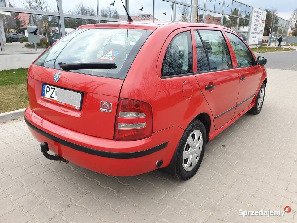 koda Fabia 12 BenzynaLPG 2003 Kombi Klima Poznań
