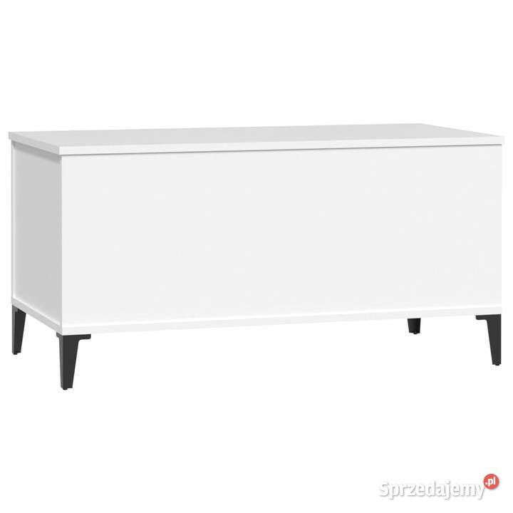 Stolik kawowy biały 90x445x45 materiał Warszawa