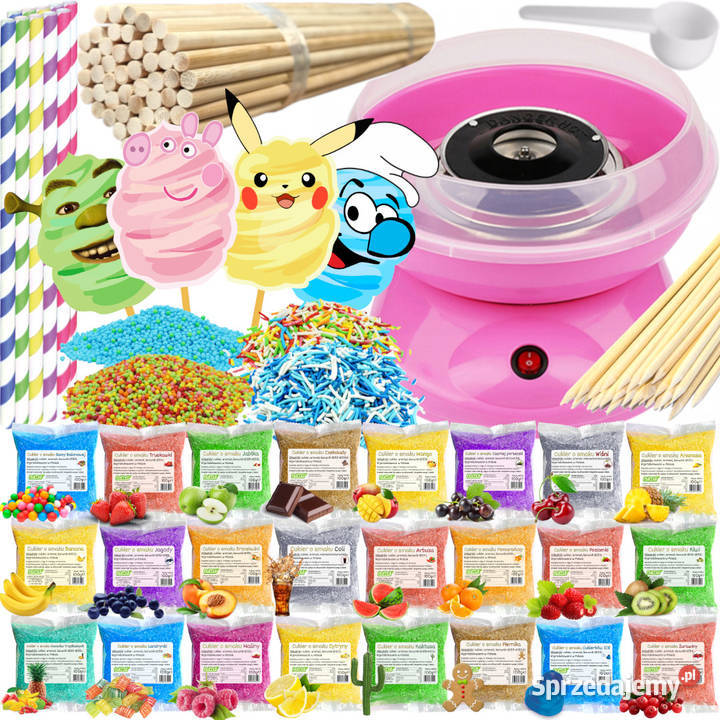 Prezent Dziecka Maszyna Do Waty Cukrowej 12x Olsztyn