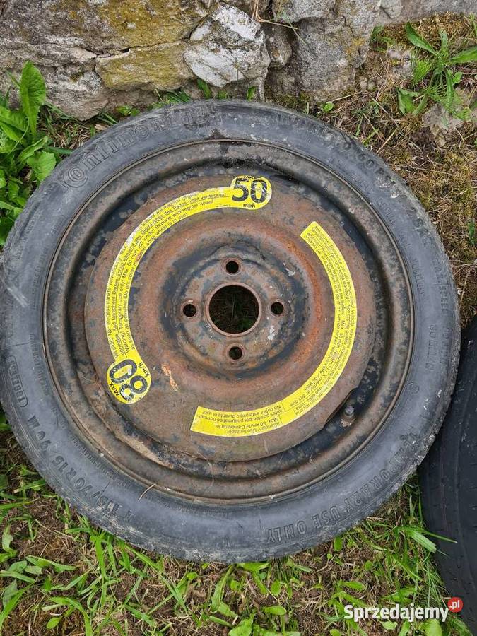 Koło dojazdowe ET 40 4 śruby świętokrzyskie Bieliny