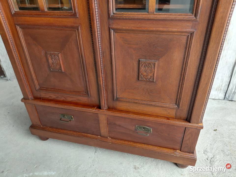 szafa drewniana biblioteczka 260 Byczyna