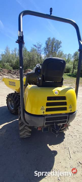 Wacker Neuson 1001 Rok produkcji 2015 Bobrowniki Wielkie