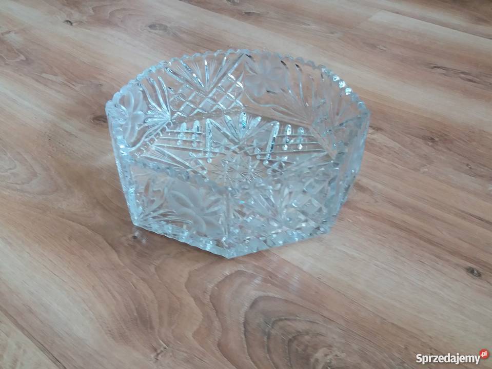 Misa kryształowa duża przezroczysty Chorzów