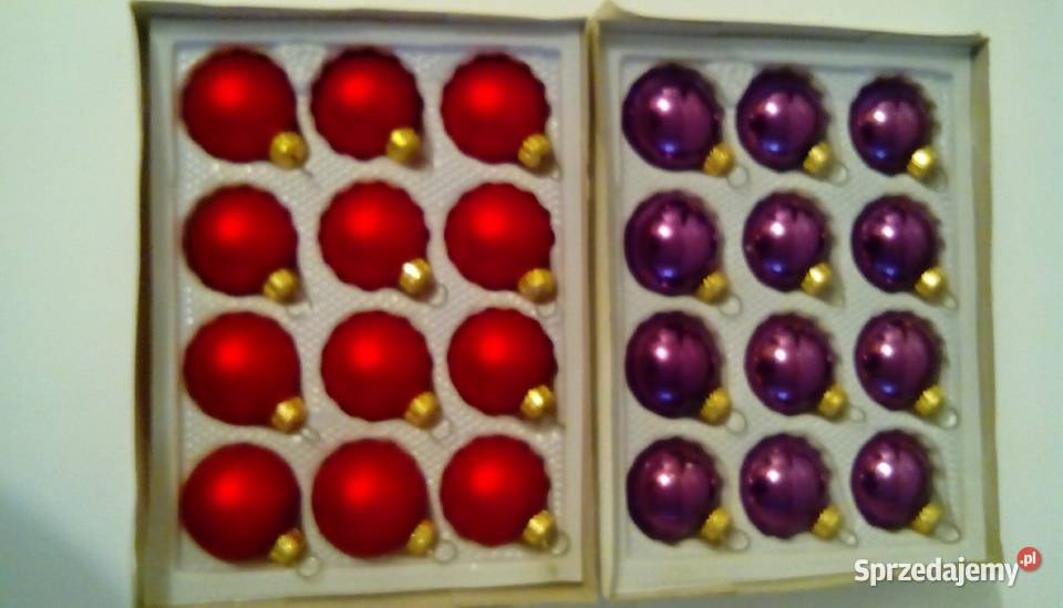 Ozdoby choinkowe PRL Szczecinek sprzedam