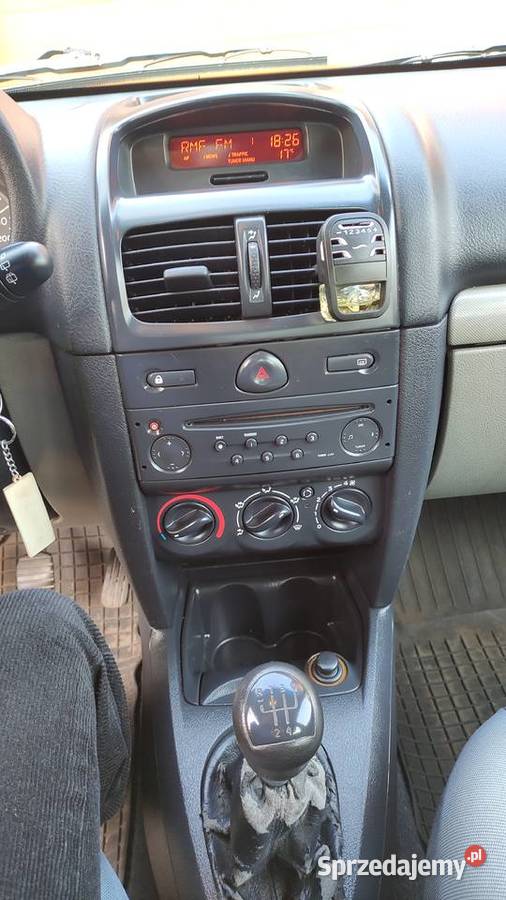 Renault Clio II 2001 silnik 12 benzyna 75 koła komputer pokładowy Szumowo
