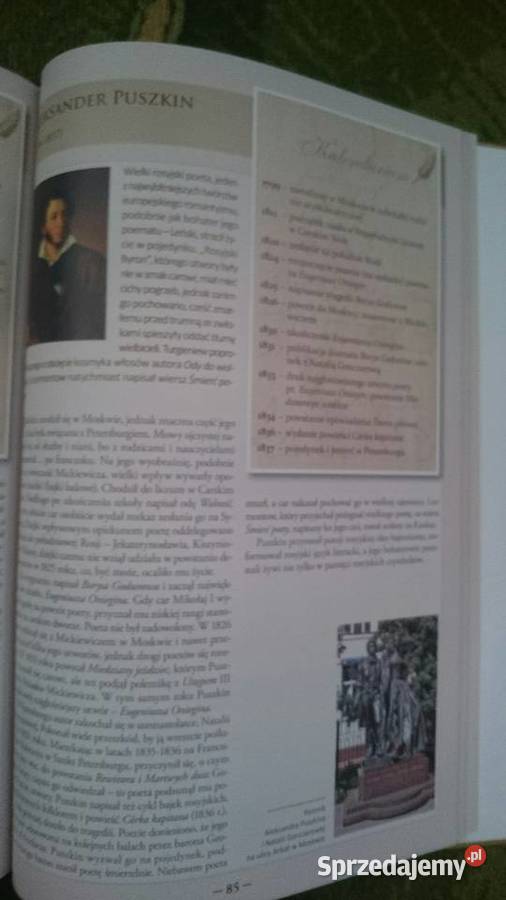 Książka Wielcy pisarze i poeci IBIS album nowa Wrocław