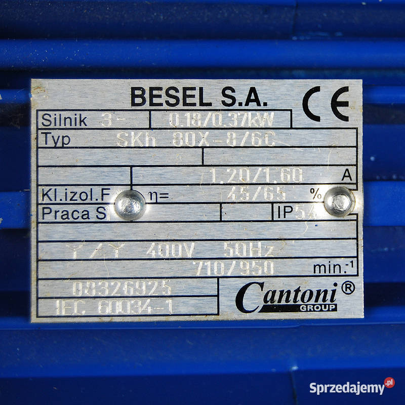 SILNIK 018037 kW 7101950 obrotów lubelskie Ryki