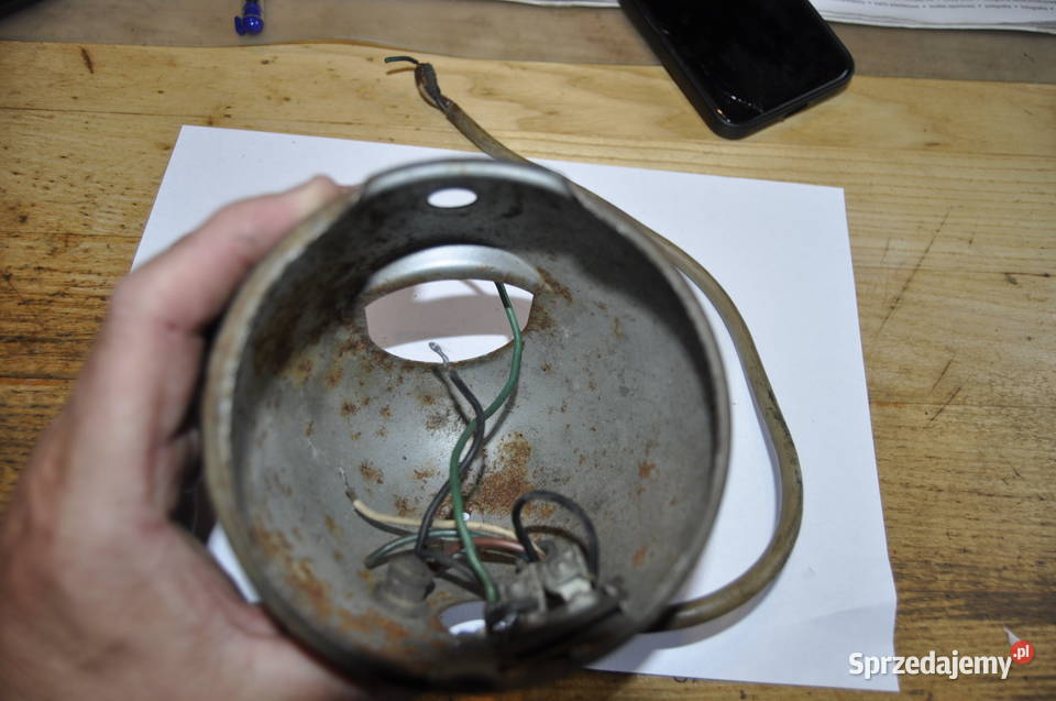 Lampa przednia simson sr 2sr 1 oryginał puszka Sierakowice