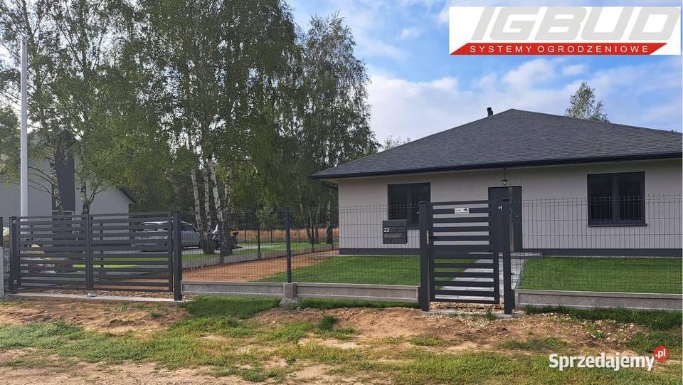 Panel 123 ANTRACYT podmurówka 25 Ogrodzenia i bramy Częstochowa