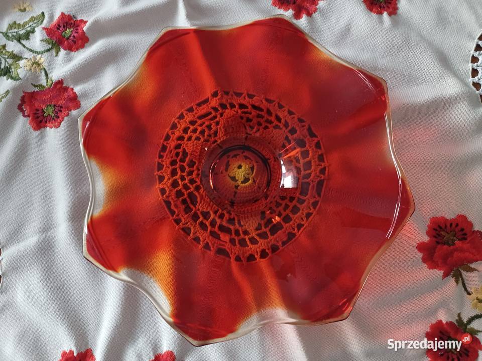 Piękna duża patera talerz Poznań