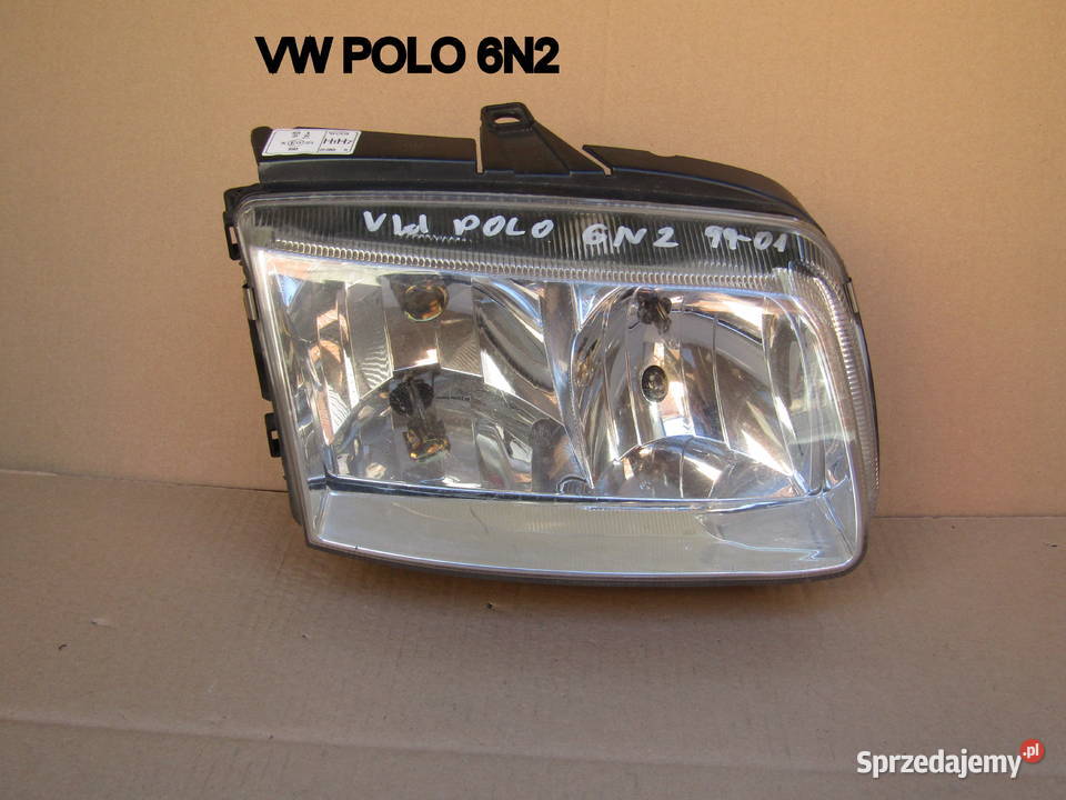 LAMPA PRZEDNIA PRAWA VOLKSWAGEN POLO 6N2 205965 prawe Lampy przednie Mysłaków