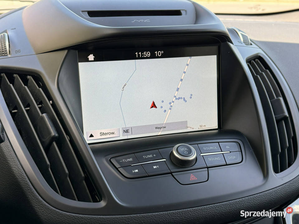 Ford Kuga 20TDCi 180 elektryczne lusterka mazowieckie Węgrów