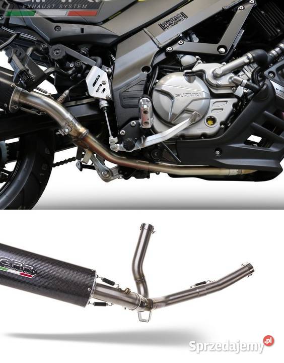 Wydech GPR z homologacją do Suzuki DL 650 VStrom Układ wydechowy