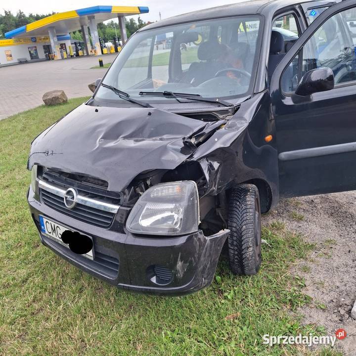 Opel Agila na sprzedaż uszkodzenia zderzak lampa 200000km Mogilno sprzedam