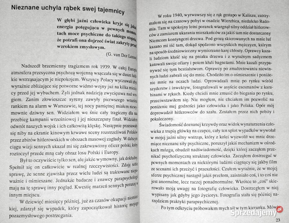 Moje widzenie świata Parapsychologia w życiu O Pozostałe lubelskie