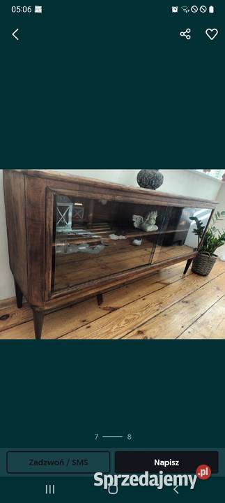 Komoda jamnik retro prl szafka vintage art deco Gdańsk