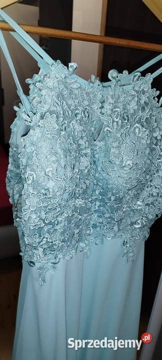 Sukienka gipura długi tren łódzkie Sulmierzyce