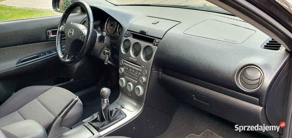 Mazda 6 18 16 120 Piekny Kolor Jasny Srodek Rok produkcji 2004 6