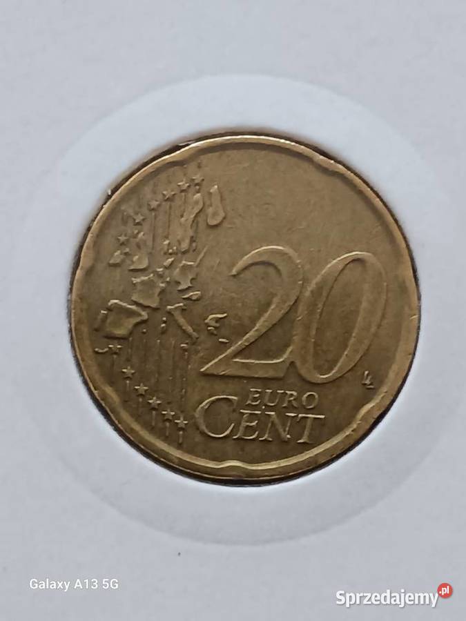 20 Eurocentów Holandia 2002 r Konin