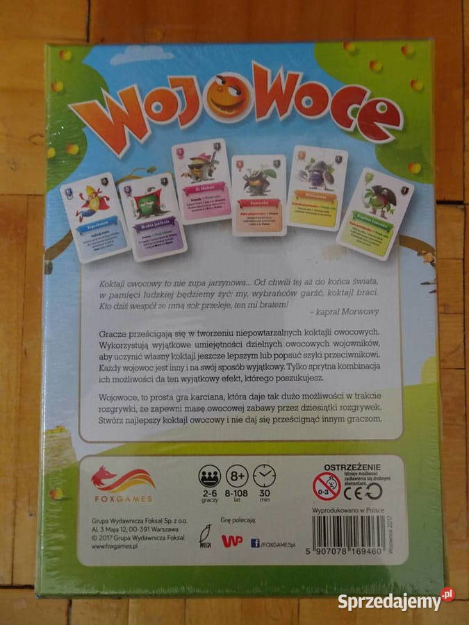 Wojowoce gra planszowa Warszawa