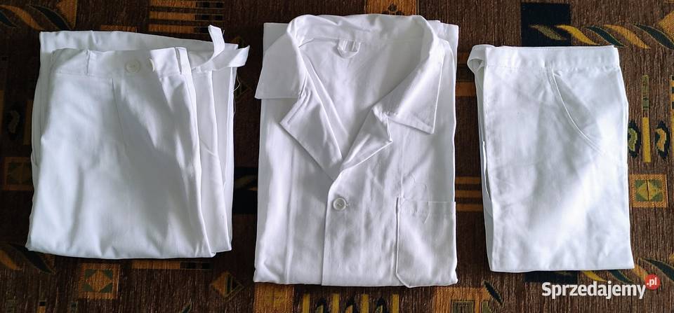 Komplet ubrań kucharskich męskie nowy rozmiar mazowieckie Pruszków sprzedam