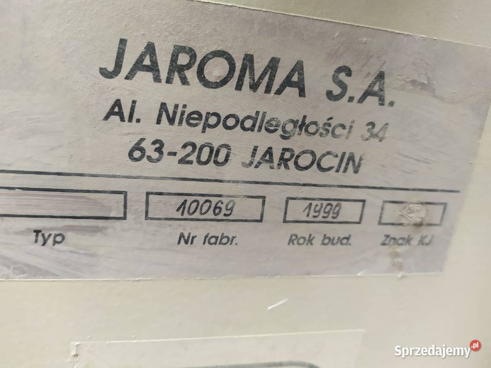 Frezarka Jaroma z wózkiem
