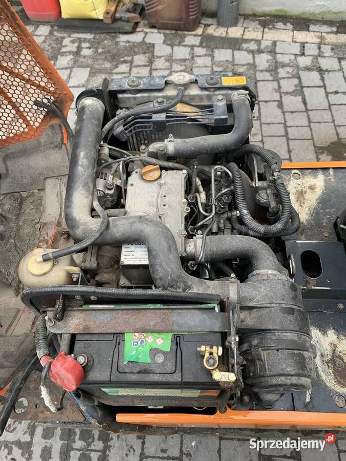 Minikoparka koparka gąsienicowa Hitachi Imielno