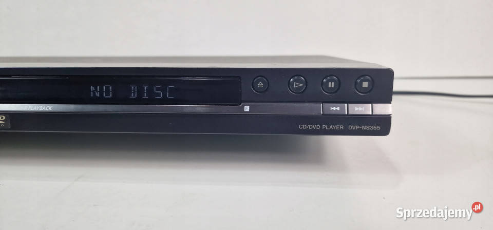 CD DVD odtwarzacz SONY DVPNS355 DVP N S 355 DVD i Blu-ray Międzychód