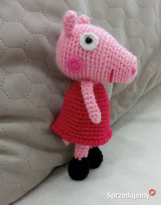 Świnka Peppa na szydełku