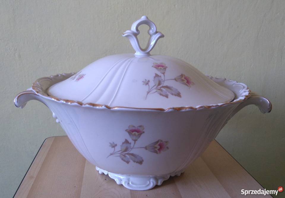 Piękny komplet porcelana Tiefenfurt waza Kielce sprzedam