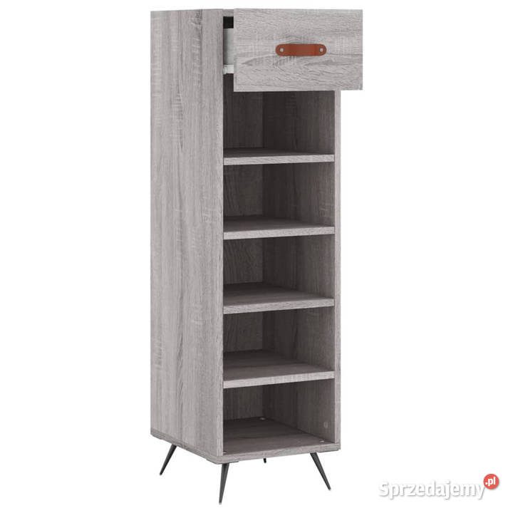 Szafka na buty szary dąb sonoma 30x35x105 Warszawa