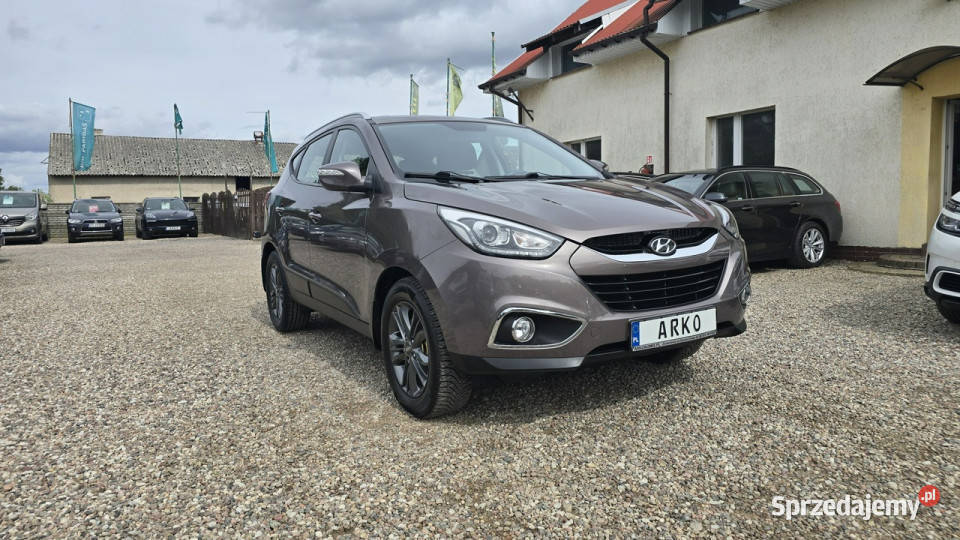 Hyundai ix35 polski salon podgrzewana kierownica ABS Zieleniewo