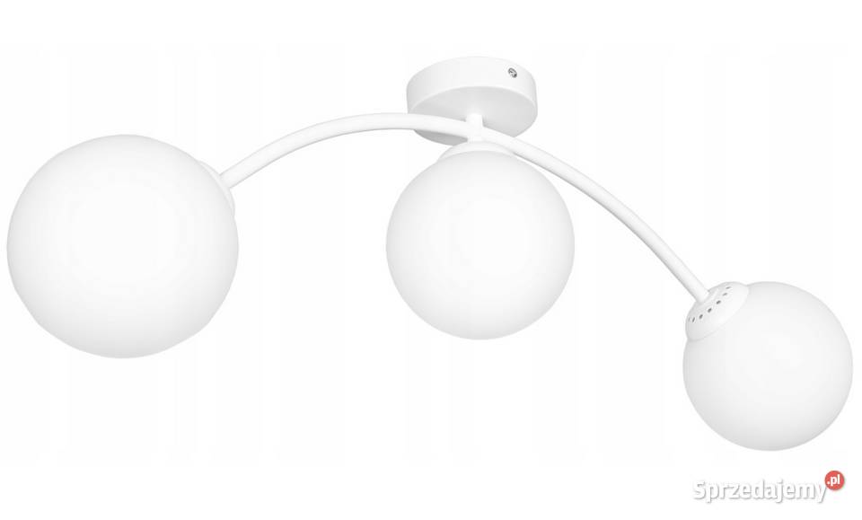 LAMPA WISZĄCA ŻYRANDOL Polska 3 KULE biała podlaskie Choroszcz sprzedam