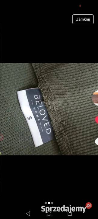 Spódnica długa ołówkowa jesień prążek 2YK