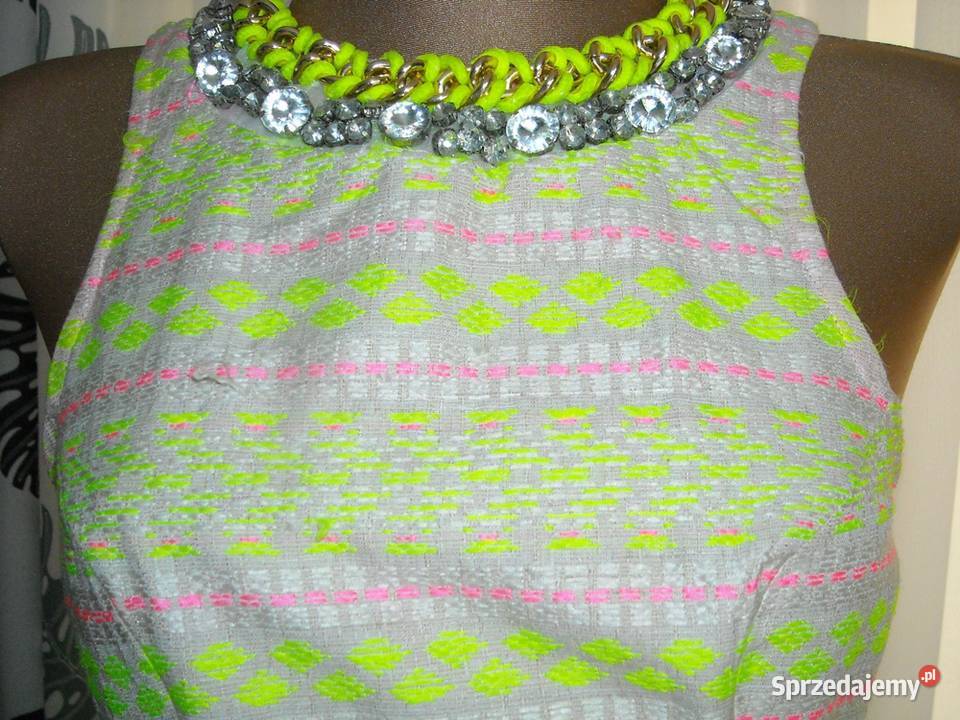 kolorowa sukienka lashes 6 xs Lubartów