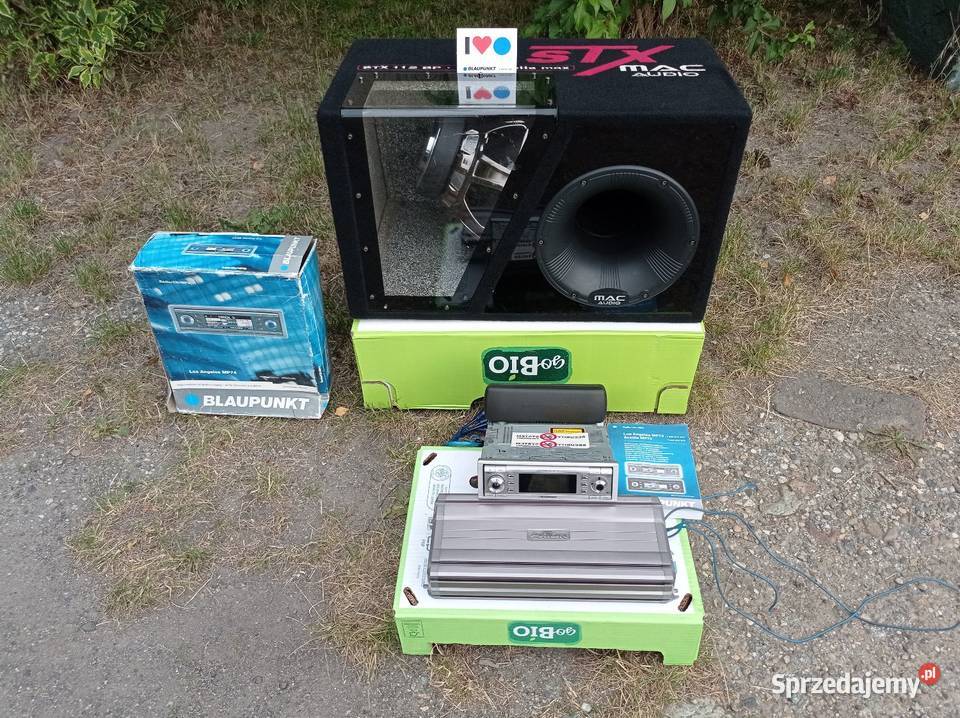 Tuba Skrzynia Basowa Subwoofer MAC AUDIO 500RMS Dzierżoniów