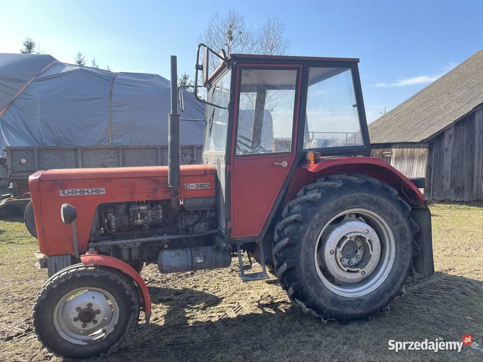 Ciągnik C360 Uchanie