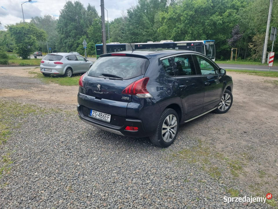 Peugeot 3008 Salon I WŁNaviPdcAlu wielofunkcyjna kierownica Motoryzacja Szczecin