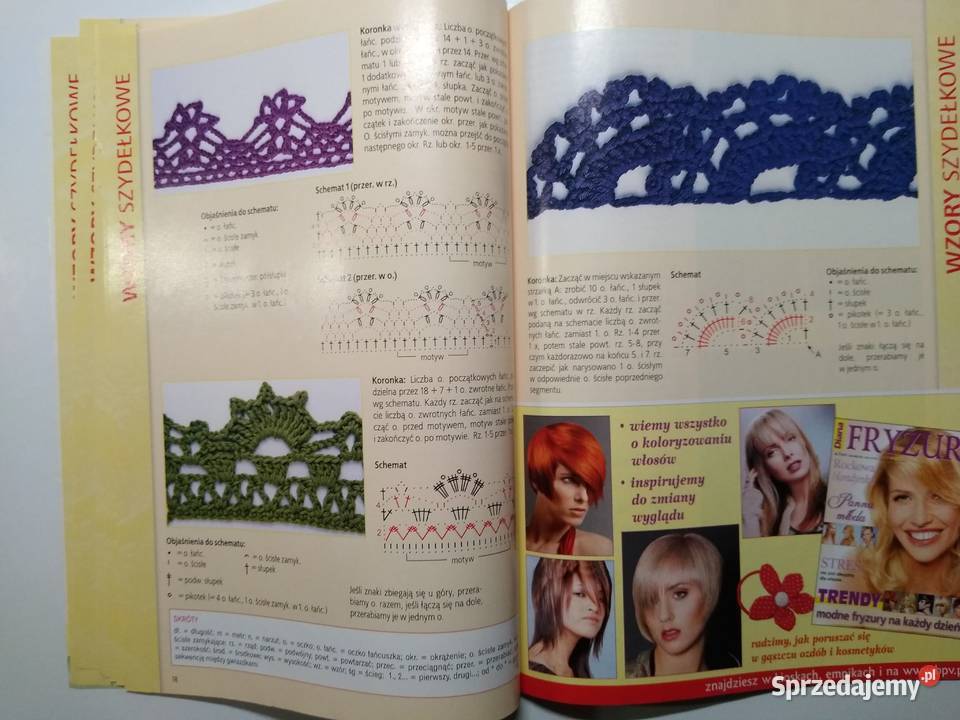 Mała Diana 12011 Wzory na szydełko pomorskie Gdańsk