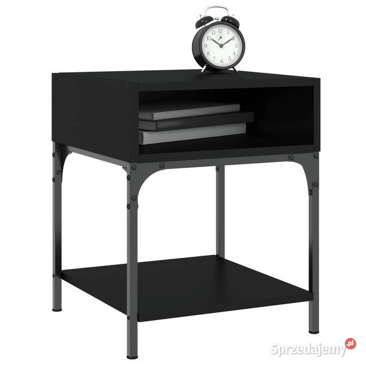 Stoliki nocne 2 czarne 40x41x50 WM825874 Nocne