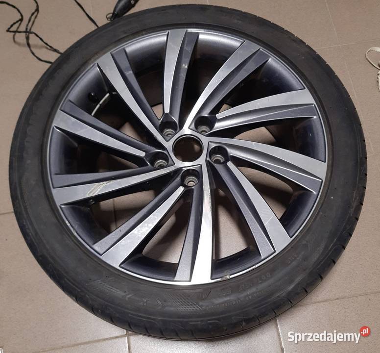 Alufelga perseus antracyt skoda kolo opona 18 osobowe Pozostałe Rzeszów