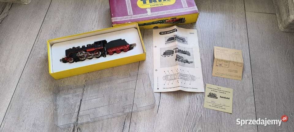 TRIX LOKOMOTYWA BR 24 ŁADNY STAN PUDEŁKO NOWA