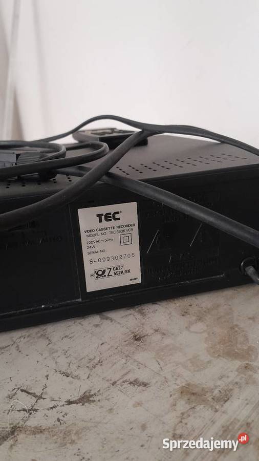 Odtwarzacz Video VHS Dębowiec