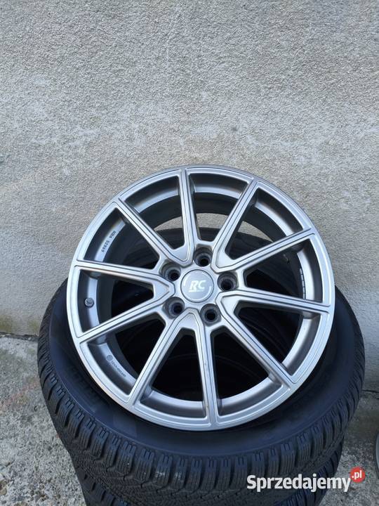 Felgi aluminiowe RC Design 17 5x108 ET525 Średnica 17" Samochodowe