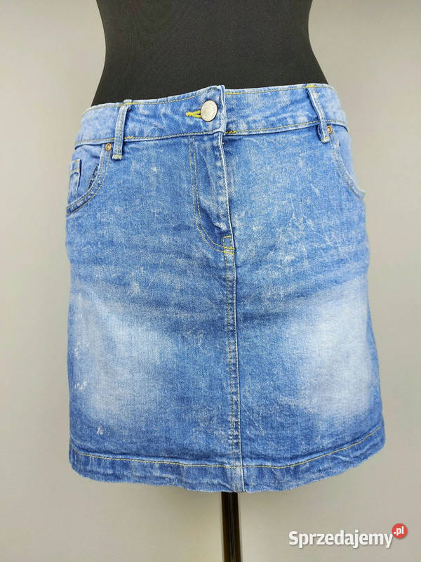 Spódnica damska jeansowa dżinsowa krótka Spódnice i sukienki Złoczew