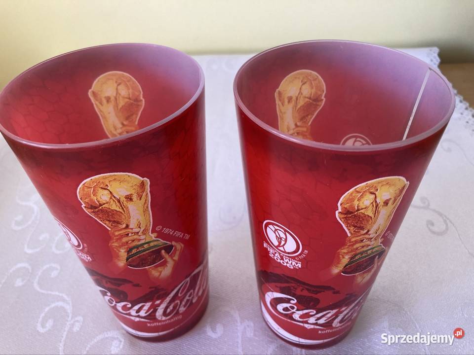 Kubki Coca Cola Vintage Mistrzostwa Świata Czerwionka-Leszczyny sprzedam