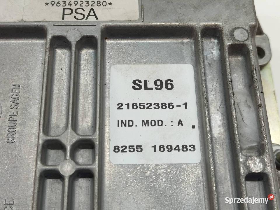 STEROWNIK SILNIKA 9634923280 18 B 110 Peugeot