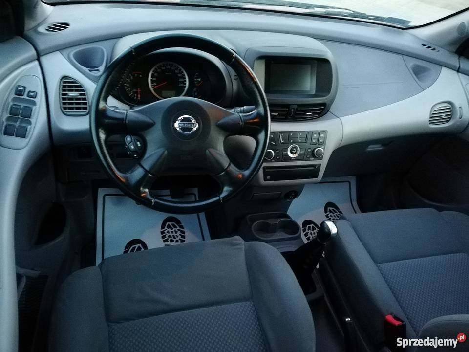 Nissan Almera Tino 18Benzyna SalonPL Kamera Poznań