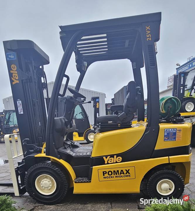Wózek widłowy YALE GLP25VX LPG 25 T 2014r Yale Oborniki sprzedam